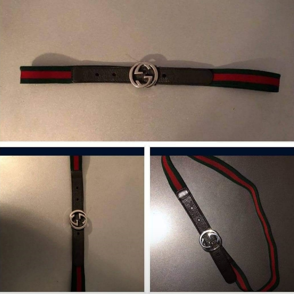 Kids Pre-owned Gucci Belt